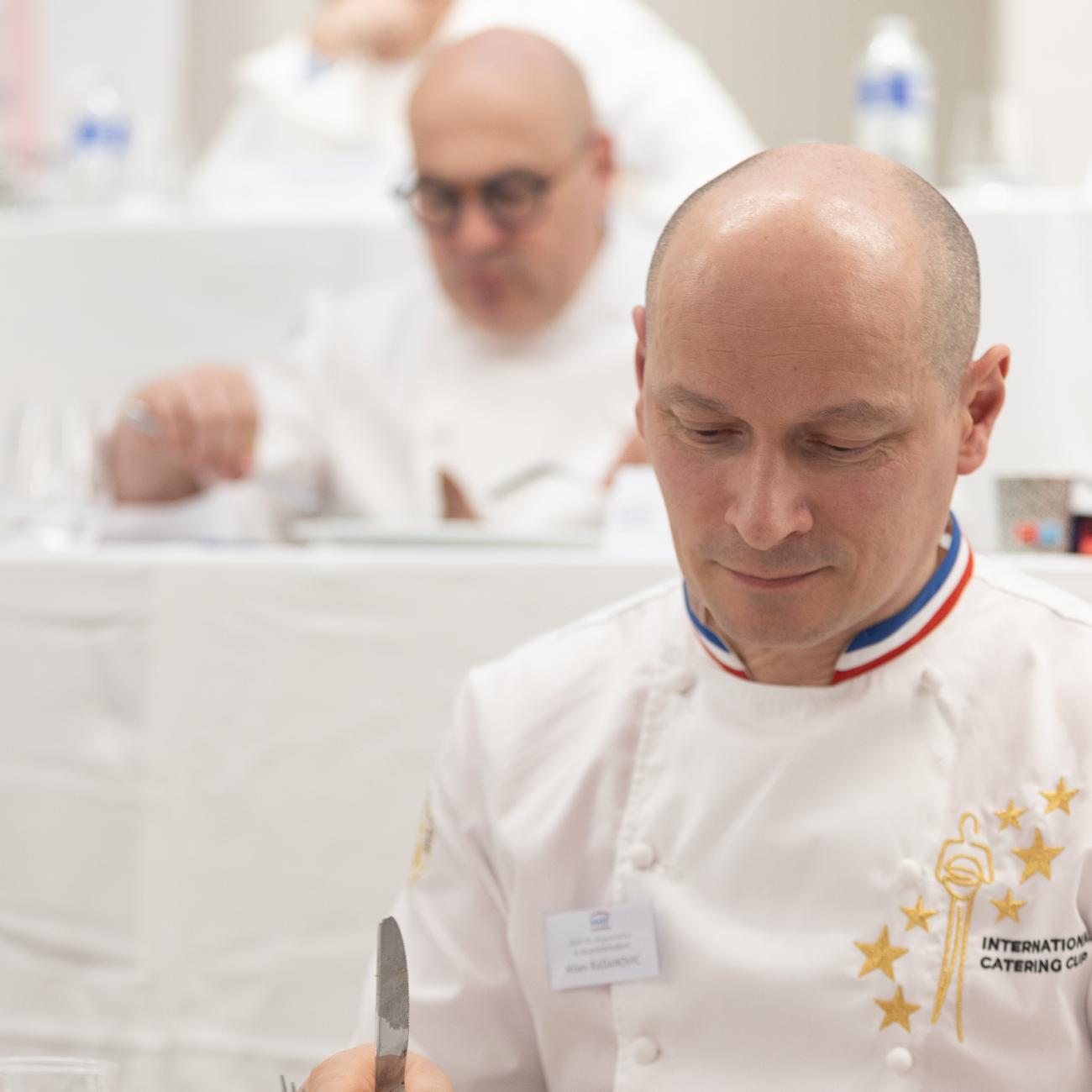 Jury dégustation MAF 2025 avec un meilleur ouvrier de France et des charcutiers-traiteurs